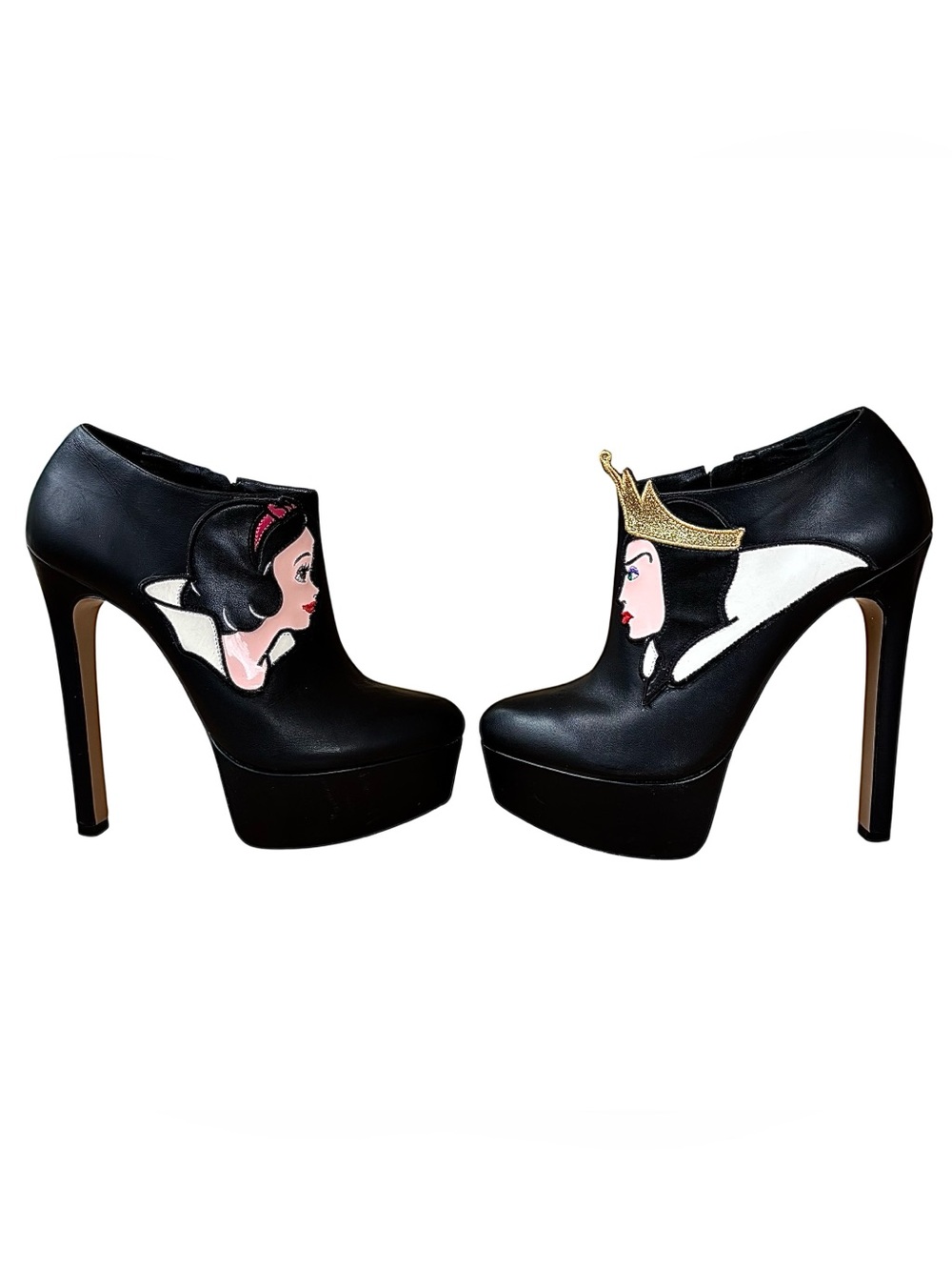 RUTHIE DAVIS X DISNEY PRINCESS “Good vs. Evil” Snow White Booties